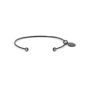 Kinsley Armelle Goddess Collection Black Adira Bracelet*BLING stacker Retail $50